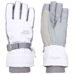 Trespass Girls Ski Gloves Youth Warm Vizza II - 10-12 Years, White