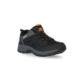 Trespass Mens Durable Low Cut Trainers Fisk - 8, Black