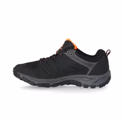 Trespass Mens Durable Low Cut Trainers Fisk - 8, Black