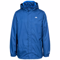 Trespass Mens Waterproof Jacket Hooded Fraser II - L, Navy Tone