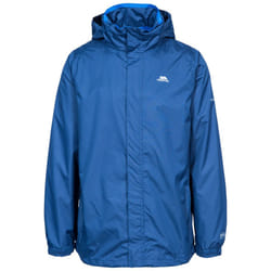 Trespass Mens Waterproof Jacket Hooded Fraser II - S, Navy Tone