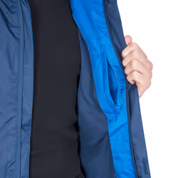 Trespass Mens Waterproof Jacket Hooded Fraser II - S, Navy Tone