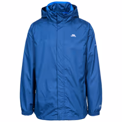 Trespass Mens Waterproof Jacket Hooded Fraser II - XS, Navy Tone