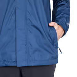 Trespass Mens Waterproof Jacket Hooded Fraser II - XS, Navy Tone