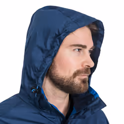 Trespass Mens Waterproof Jacket Hooded Fraser II - XS, Navy Tone