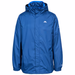Trespass Mens Waterproof Jacket Hooded Fraser II - XXXL, Navy Tone