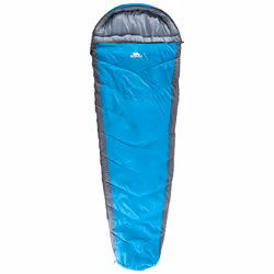 Trespass Sleeping Bag 3 Season Mummy Shape Doze - One Size, Kingfisher