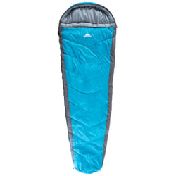 Trespass Sleeping Bag 3 Season Mummy Shape Doze - One Size, Kingfisher