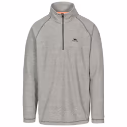 Trespass Mens 1/2 Zip Fleece Pullover Keynote - S, Black