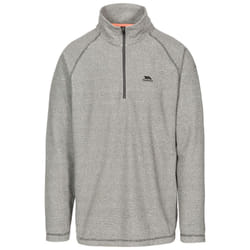 Trespass Mens 1/2 Zip Fleece Pullover Keynote - XL, Black