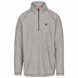 Trespass Mens 1/2 Zip Fleece Pullover Keynote - XXL, Black