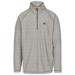 Trespass Mens 1/2 Zip Fleece Pullover Keynote - XXL, Black