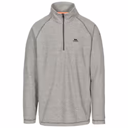 Trespass Mens 1/2 Zip Fleece Pullover Keynote - XXS, Black