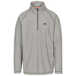 Trespass Mens 1/2 Zip Fleece Pullover Keynote - XXS, Black