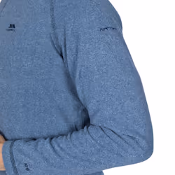 Trespass Mens 1/2 Zip Fleece Pullover Keynote - L, Navy