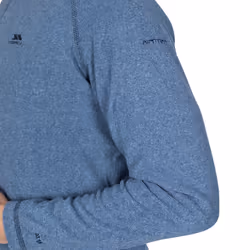 Trespass Mens 1/2 Zip Fleece Pullover Keynote - S, Navy