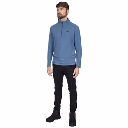 Trespass Mens 1/2 Zip Fleece Pullover Keynote - XXL, Navy