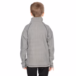 Trespass Boys 1/2 Zip Fleece Pullover Top Keynote - 5-6 Years, Black