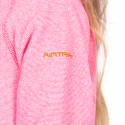 Trespass Girls 1/2 Zip Jumper Pullover Meadows - 11-12 Years, Pink Lady