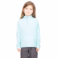 Trespass Girls 1/2 Zip Jumper Pullover Meadows - 5-6 Years, Tropical