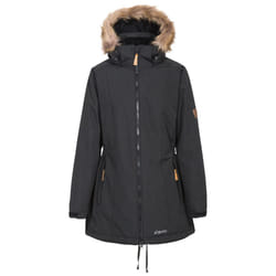 Trespass Womens Parka Jacket Waterproof Celebrity - 14, Black