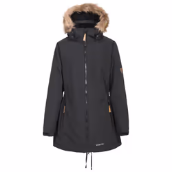 Trespass Womens Parka Jacket Waterproof Celebrity - 10, Black