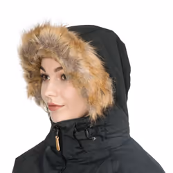 Trespass Womens Parka Jacket Waterproof Celebrity - 16, Black