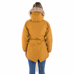 Trespass Womens Parka Jacket Waterproof Celebrity - 8, Golden Brown