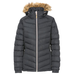 Trespass Womens Padded Hooded Casual Jacket Nadina - 14, Black