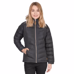 Trespass Womens Padded Hooded Casual Jacket Nadina - 8, Black