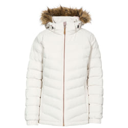 Trespass Womens Padded Hooded Casual Jacket Nadina - 14, Vanilla