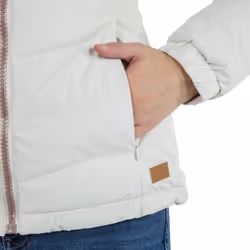 Trespass Womens Padded Hooded Casual Jacket Nadina - 18, Vanilla