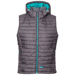 Trespass Womens Padded Gilet Bodywarmer Aretha - 14, Carbon