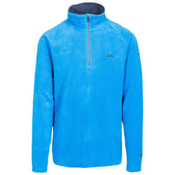 Trespass Mens Fleece Jumper 1/2 Zip Blackford - M, Bright Blue