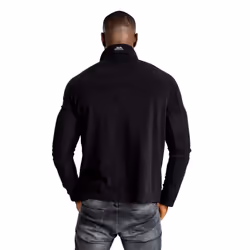 Trespass Mens Fleece Jumper 1/2 Zip Blackford - L, Black