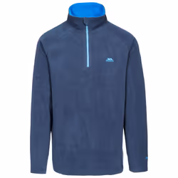 Trespass Mens Fleece Jumper 1/2 Zip Blackford - L, Navy