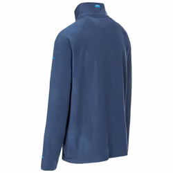 Trespass Mens Fleece Jumper 1/2 Zip Blackford - XL, Navy