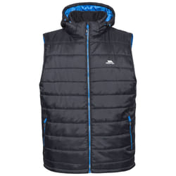 Trespass Mens Padded Gilet Bodywarmer Franklyn - S, Black