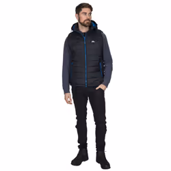 Trespass Mens Padded Gilet Bodywarmer Franklyn - S, Black