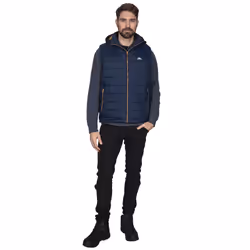 Trespass Mens Padded Gilet Bodywarmer Franklyn - S, Navy