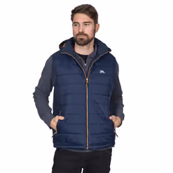Trespass Mens Padded Gilet Bodywarmer Franklyn - S, Navy