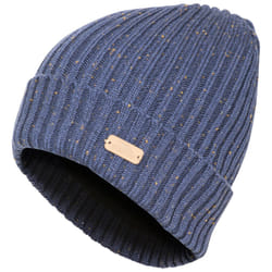 Trespass Mens Beanie Hat Knitted Winter Hat Mateo - EACH, Navy Fleck