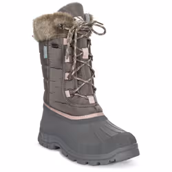 Trespass Womens Snow Boots Waterproof Stavra II - 8, Storm Grey