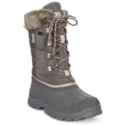 Trespass Womens Snow Boots Waterproof Stavra II - 8, Storm Grey
