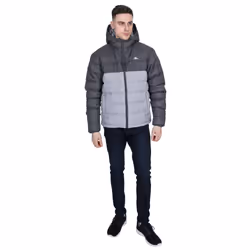 Trespass Mens Padded Jacket Winter Coat Oskar - S, Carbon