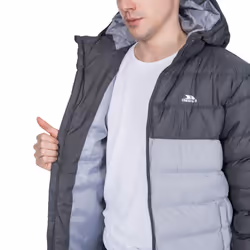 Trespass Mens Padded Jacket Winter Coat Oskar - XS, Carbon