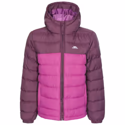 Trespass Boys Girls Puffa Jacket - 7-8 Years, Purple Orchid