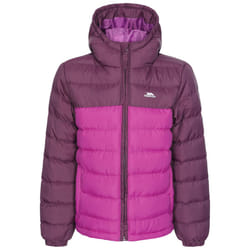 Trespass Boys Girls Puffa Jacket - 7-8 Years, Purple Orchid