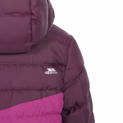 Trespass Boys Girls Puffa Jacket - 7-8 Years, Purple Orchid