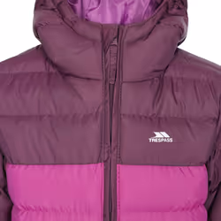 Trespass Boys Girls Puffa Jacket - 9-10 Years, Purple Orchid